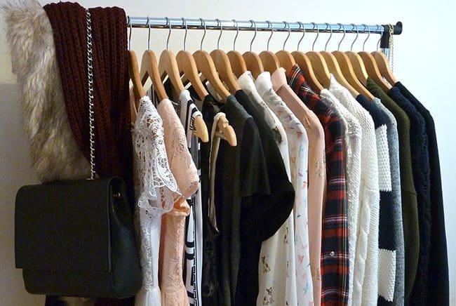 clothing rail