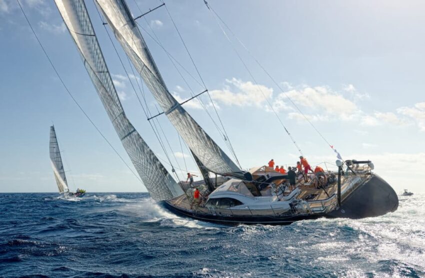 Sailing yacht