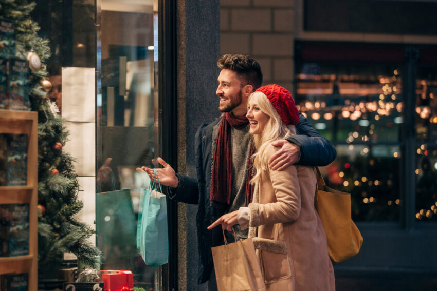 Shoppers tearing their hair out in the search for Christmas presents online amid strike-hit parcel deliveries have been urged to try a low-tech solution: their local high street.